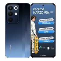realme NARZO 90x 5G (Nitro Blue, 8GB+128GB) | 7000mAh + 60W Biggest Battery