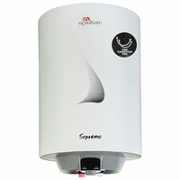 RR Signature Supremo 25L Star Rated Storage Water Heater for Home | Glass Line Tank Geyser | 8 Bar, Suitable for High Rise |Thermal Cutout |Safety Valve 2 Yr Warranty on Product & 6 Yr on Tank by RR