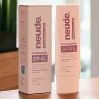 Neude SPF 45 PA+++ Moisturizing Mineral 3-In-1 Sunscreen | Tan Prevention, No White Cast 50 Ml