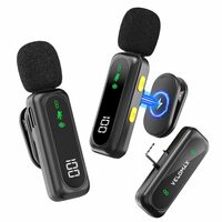 VELOMAX Magnetic Clip Wireless Microphone - Apply 250rs coupon
