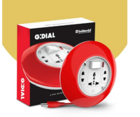 Goldmedal G-Dial 2 Pin Plug 5-Meter Extension Cord
