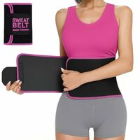 Sweat Belt | Adjustable Waist Trimmer for Belly Fat Reduction