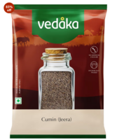 Fresh - Amazon Brand - Vedaka Cumin Whole | 500 g | Safed Jeera | No Added Colours or Preservatives(location specific)