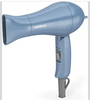 Havells 1000W Foldable Hair Dryer | 2 Heat Settings (Hot/Warm) | Heat Balance Technology | Pastel Blue | Your Perfect Blow Dry Companion For Effortless Hair Styling | HD1835