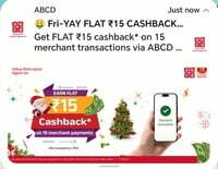 ABCD app : Get ₹15 Cashback on MTV ₹50 each 