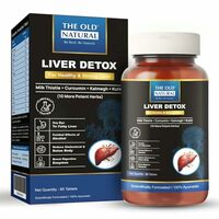 Liver Detox Supplement Milk Thistle with Kalmegh - 60 Veg Tablets