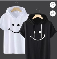 Half Sleeve Men’s Hooded Sweatshirt