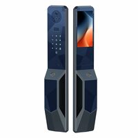 ARTO 3D Face Recognition Smart Door Lock with Push Pull Design, Camera & WiFi – Digital Biometric Lock with Fingerprint, RFID Card, Password, App & Key Perfect for Hotels, Motels, Apartments & Offices