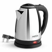 MILTON Appliances Go Electric Kettle 1.8 Litre I 3X Protection - Dry Boil, Auto Shut Off, Overheat I 1350 Watt I1 year warranty