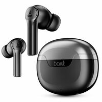 boAt Airdopes 300, Cinematic Wireless Earphones with mic (Gunmetal Black)