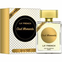 La French Oud Perfume 100ml Unisex Perfume for Men & Women, Eau De Parfum, Premium Arabic & French Long-Lasting Fragrance Scent, Best Date Night Fragrance for Men, Best Gift for Men and Women (Oud Moment)