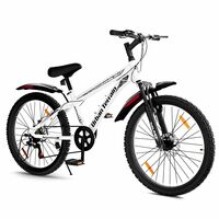 Urban Terrain Galaxy Max 7 Speed High Performance Mountain Cycles: 14 inch, White