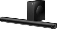 boAt Aavante 1550 Plus w/ Exquisite Design, LEDs & Master Remote Control 160 W Bluetooth Soundbar (Premium Black, Pebble Black, 2.1 Channel)
