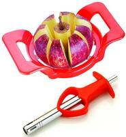 MACARIZE Super Duper Slicer Apple Cutter Kitchen Tool Set  (Slicer)