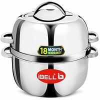 iBELL 1 kilogram Premium Stainless Steel Steam Pot