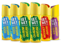 SET WET Cool, Charm, Swag & Mischief Avatar Deodorant - For Men  (900 ml, Pack of 6)