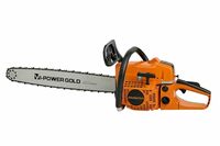 CHAINSAW Premium Titanium Chain, Guide Bar & Carburetor | Woodcutting Saw for Farm, Garden & Ranch with Tool Kit (WHITE-ORANGE BODY)