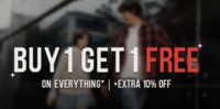 Year End Sale upto 60% off & Buy 1 Get 1 Free + Extra 10% off 