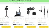 Audio Recording Equipments @ Apply 30% Coupon
