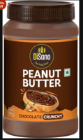 DiSano Chocolate Peanut Butter Crunchy, 924g, 23g Protein & 6.4g Dietary Fibre, Tasty & Healthy Chocolate Spread for Breakfast & Snacks, Made with Premium Roasted Peanuts, Zero Cholesterol & Trans Fat