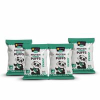 Sundowner Foods Jowar Puffs | Roasted Healthy Snack | High Protein | No Maida | Millet-Based Snack(30Gm,Pack of 4) 