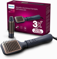 PHILIPS BHA531/10 | 2-in-1 Airstyler, 3X Volume, 50% Less Hair Breakage Hair Dryer  (220 W, Black and Copper)