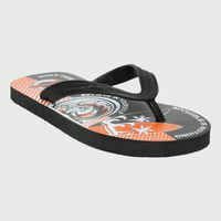 Zepto : Paragon Men's Orange Hwk Slippers HWK3720G UK 7