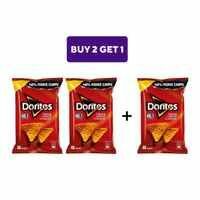 Zepto -Doritos Nacho Cheese Flavoured Corn Chips Combo 