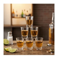 Glass ideas Shot Glasses (60ml, Transparent, Pack of 6) on Instamart