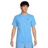 Nike Men T-Shirt Blue Size S