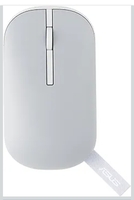 ASUS Marshmallow Md100 USB Mouse, Silent Button, Up to 1600 Dpi, Dual-Mode Connection, (Grey) 