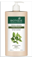 Biotique Bio Henna Leaf Fresh Texture Shampoo and Conditioner, 650ml 