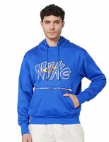 Nike Men Leather Hooded Neck Sweatshirt size M