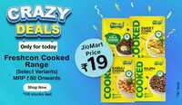 Freshcorn Cooked Range at 19Rs on JioMart + Additional 25% Discount upto 50Rs using Coupon