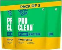 Yogabar Pro Clean Plant Protein | Unflavoured | 500g (Pack of 3) at 1099 |