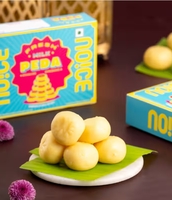 NOICE Fresh Milk Peda Made With Desi Ghee (6 Pieces) (Location Specific)