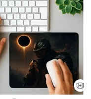 Dark Themed Mouse Pad for Desk & Gaming Setup 