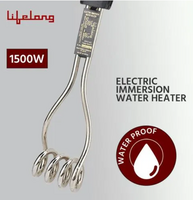 lifelong infinia plus 1500w immersion rod water heater [location specific]