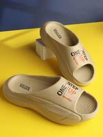 KILLER Men Slides  (Beige , 6)