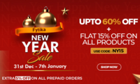 Fytika New Year Sale - Upto 60% Off + Flat 15% Off on All Products
