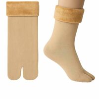 Women’s Winter Thermal Thumb Socks – Warm Woolen, Anti-Odour, Moisture Absorbent, Breathable, Thick Cushion Soft Ankle & Calf Length Socks