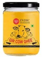 [Maxxsaver] INDICWISDOM Hand Churned A2 Desi Gir Cow Ghee (450ml)