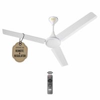 KUHL Fest B1 1200MM Power Saving BLDC Ceiling Fan | 28W | Saves Upto 65% Electricity | BEE 5 Rated & ISI Marked | High Air Flow | Stylish Design | Remote & Regulator Operated | White