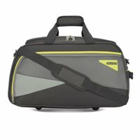 American Tourister Polyester Harp Duffle Bag 52 Cm Grey, Duffel Bag for Travel, Gym Bag for Men, Women, Durable with Strong Zips, Overnighter