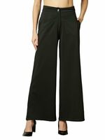 Women Trouser | Wide Leg High Waist Trousers Size M