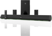 GOVO GOSURROUND 950 500 W Bluetooth Soundbar (Platinum Black, 5.1 Channel)