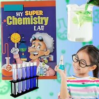 ToyMagic My Super Chemistry Lab Science Project Kit|DIY Stem Science Kit for Kids Ages 8-14|Learning & Educational Activity Set for Boys & Girls | Safe & Tested Idea for Kids, Multicolor