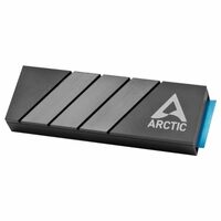 ARCTIC M2 Pro - Heatsink Cooler for M.2 2280 SSD, with ARCTIC TP-3 Thermal Pads, Compatible with PC & Gaming Consoles, for Dual and Single-Sided SSDs - Black