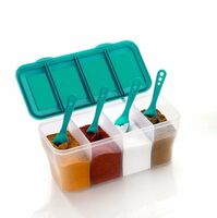 Multipurpose Plastic Storage Box and Organiser, Spice Boxes for Kitchen (Min qty-4)  @92