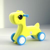 Lifelong Cuppy Horse Ride On for Kids 1+ Years|Sturdy & Round Edges Push Ride|Safe & Durable|Load Capacity 35kg|Indoor & Outdoor Play Toy Vehicle for Boys & Girls|Fun & Engaging Toddler